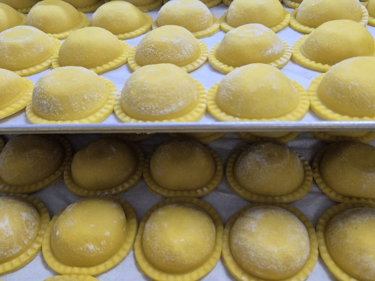 Son listos para hervir y disfrutar con una salsa Sorrentinos congelados en variedad